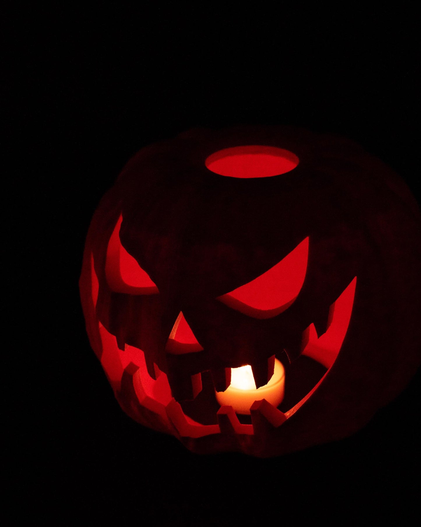 Suspension Jack-O’-Lantern – abat-jour citrouille Halloween