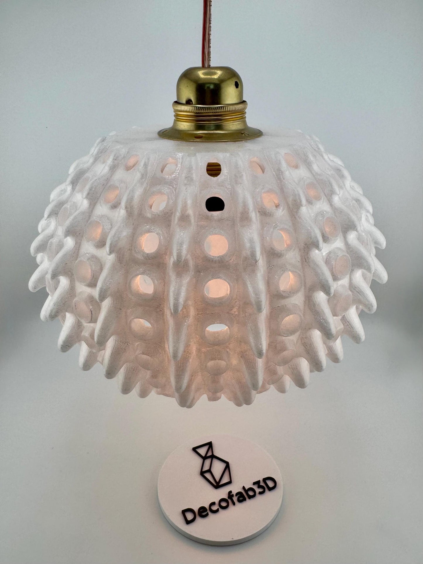 Abat-jour Barnacle – suspension organique en polycarbonate