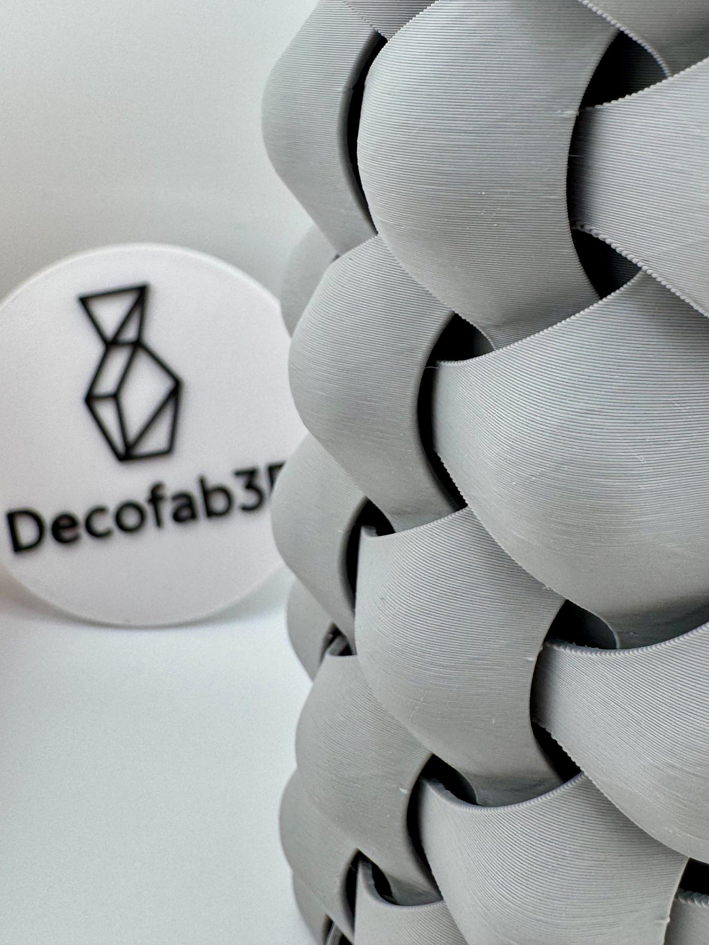 Vase Tri-Weave – vase design tressé étanche