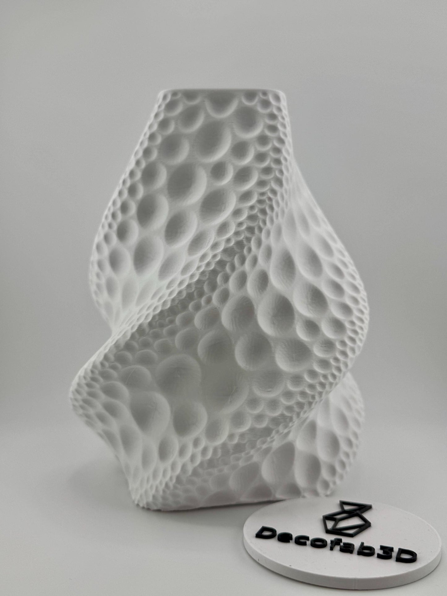Vase Moon – vase texturé cratères lunaires étanche design