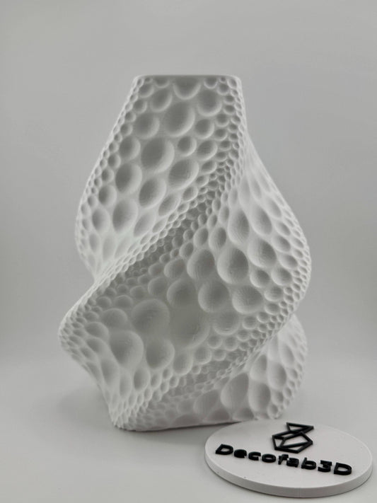 Vase Moon – vase texturé cratères lunaires étanche design