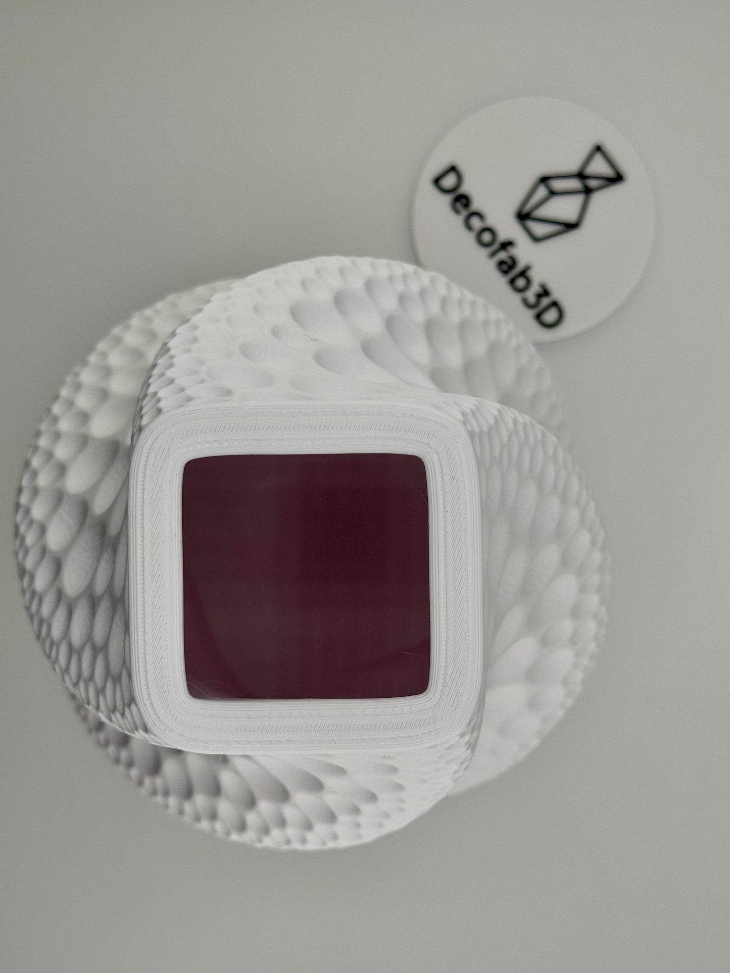 Vase Moon – vase texturé cratères lunaires étanche design