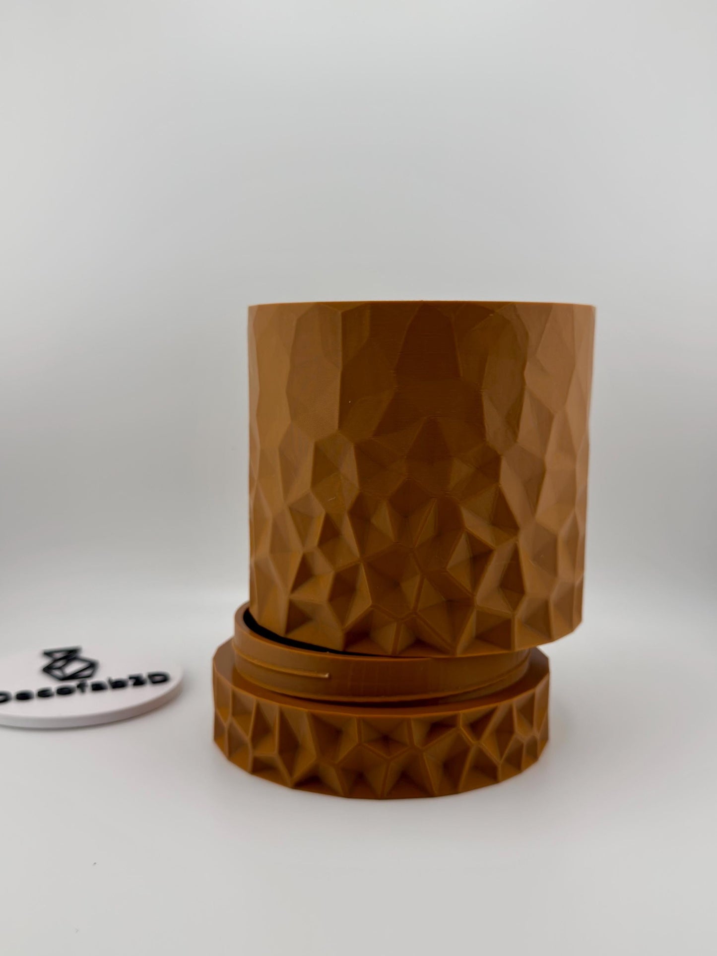 Pot Voronoi avec sous-pot vissé – Cache-pot design étanche