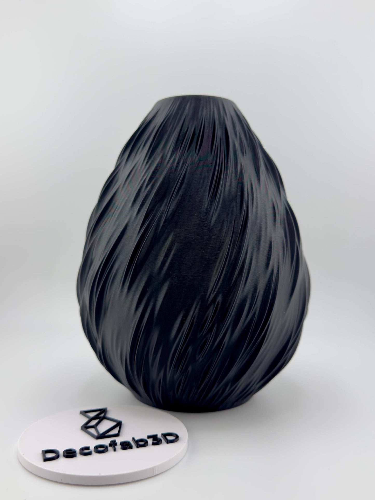 Vase Rain – vase torsadé étanche au design organique