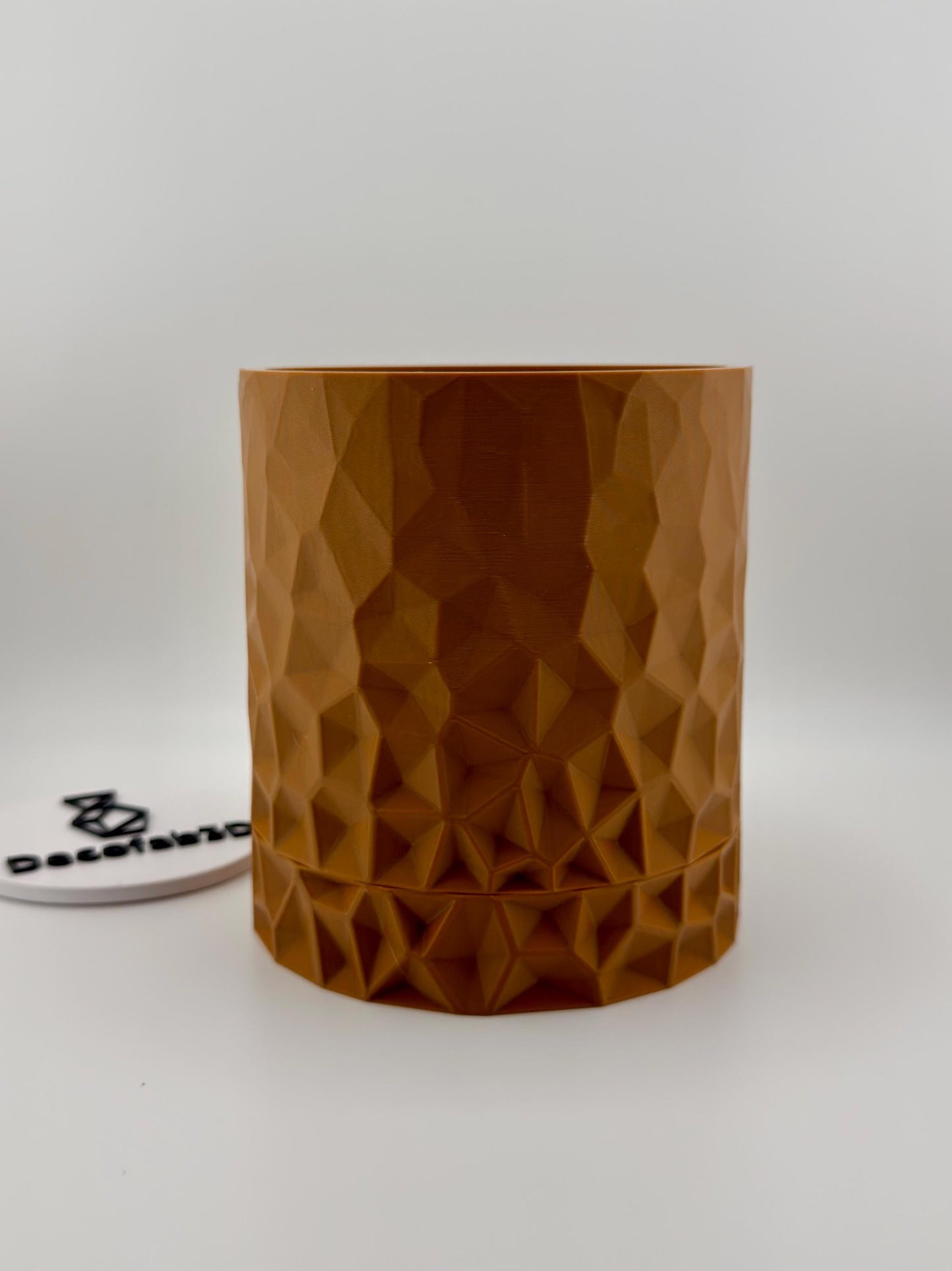 Pot Voronoi avec sous-pot vissé – Cache-pot design étanche