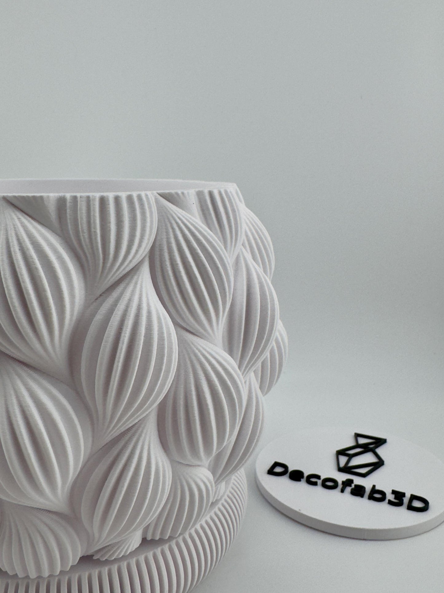 Pot Ripple – pot design avec sous-pot