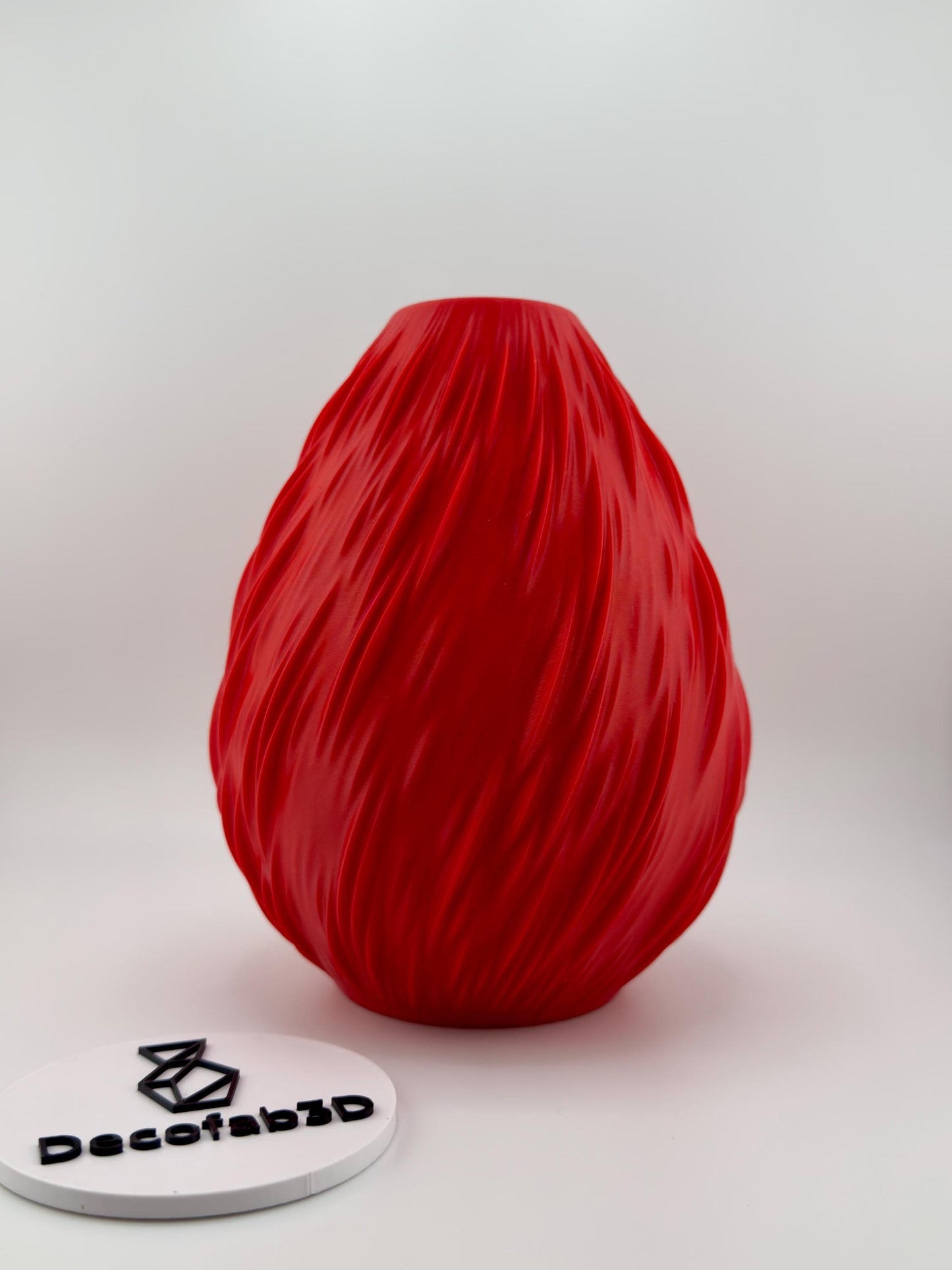 Vase Rain – vase torsadé étanche au design organique