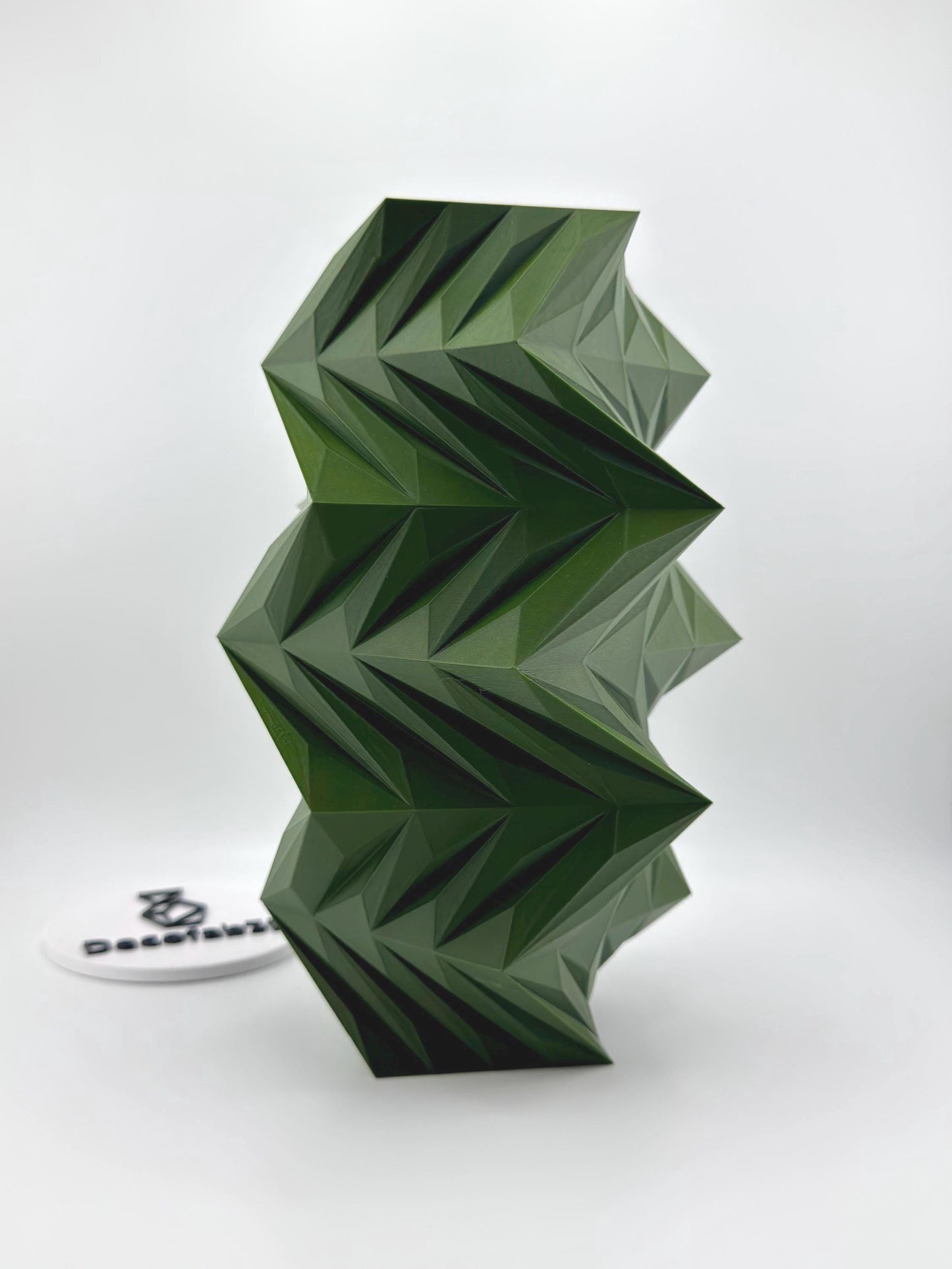 Vase Twis – vase design géométrique torsadé étanche