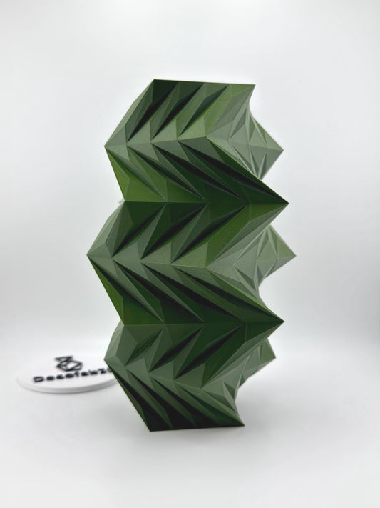 Vase Twis – vase design géométrique torsadé étanche