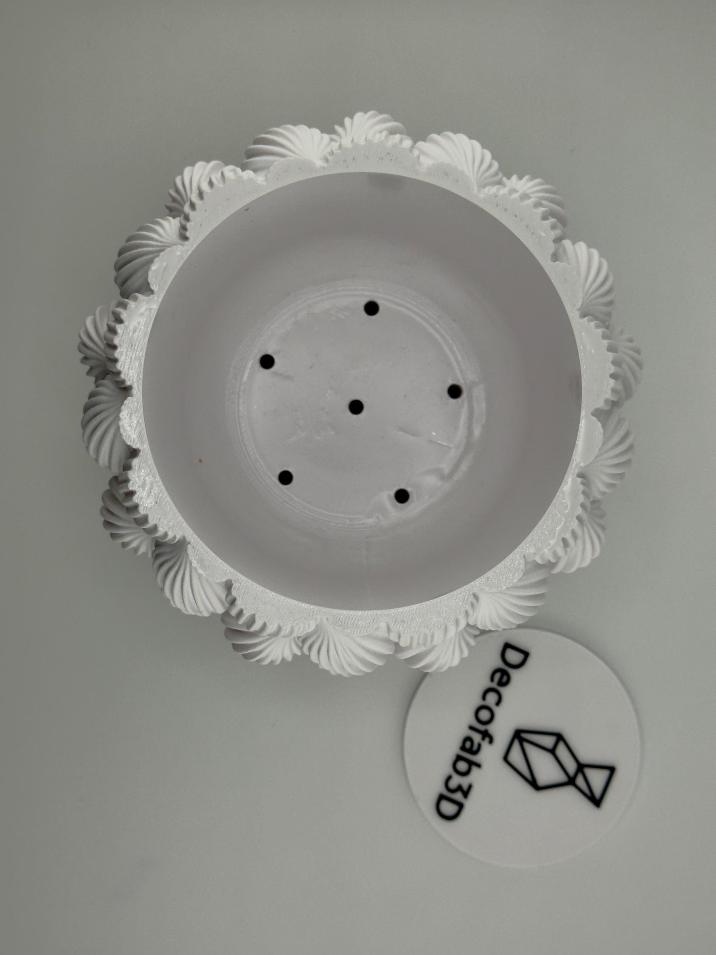 Pot Ripple – pot design avec sous-pot