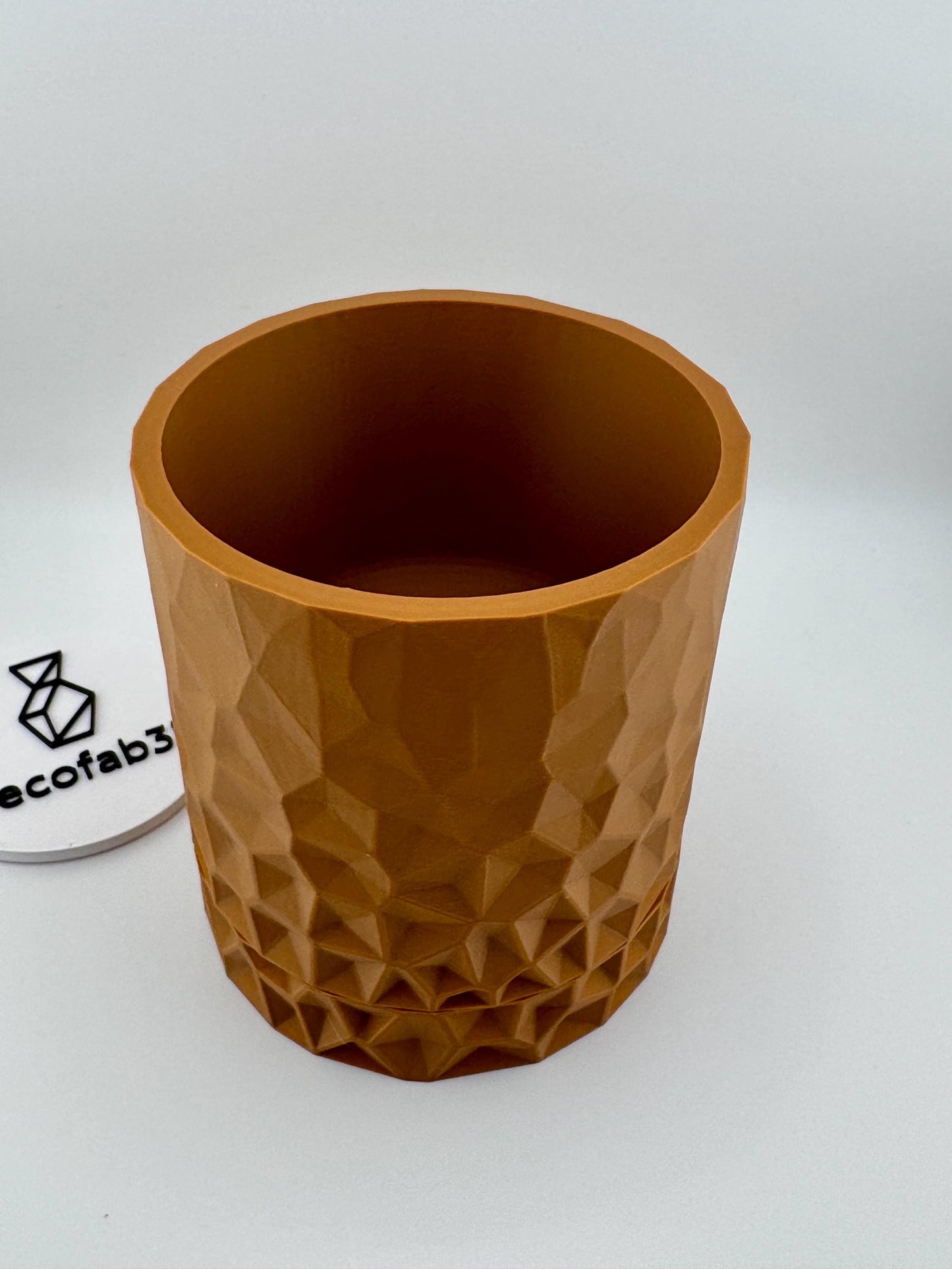 Pot Voronoi avec sous-pot vissé – Cache-pot design étanche