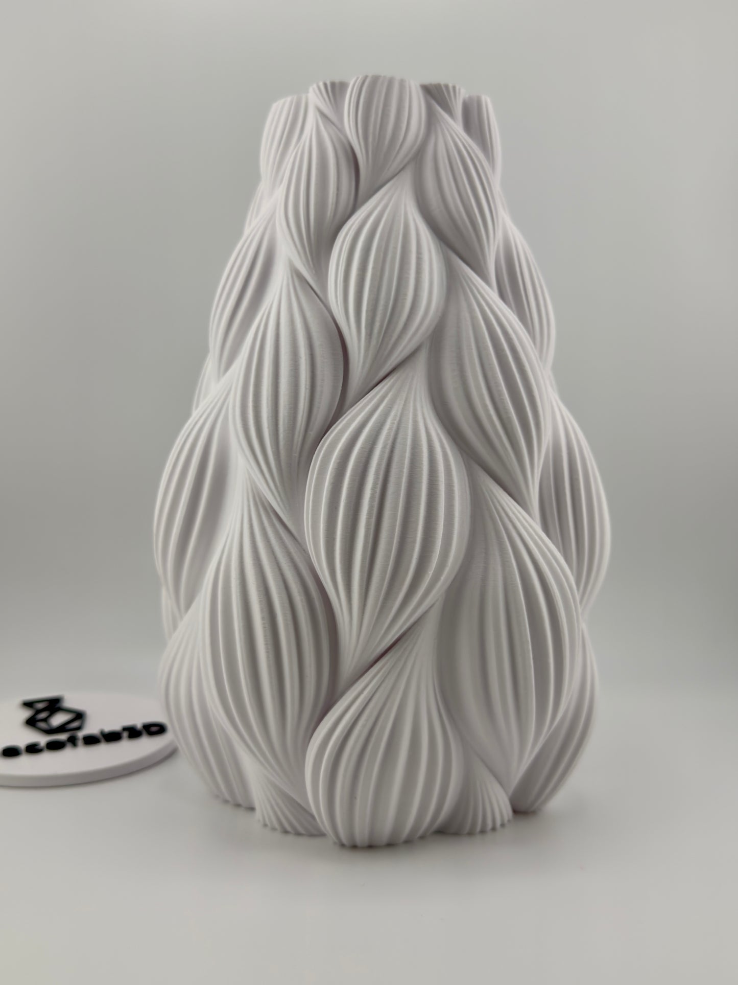 Vase Ripple – vase design ondulé étanche pour intérieur moderne