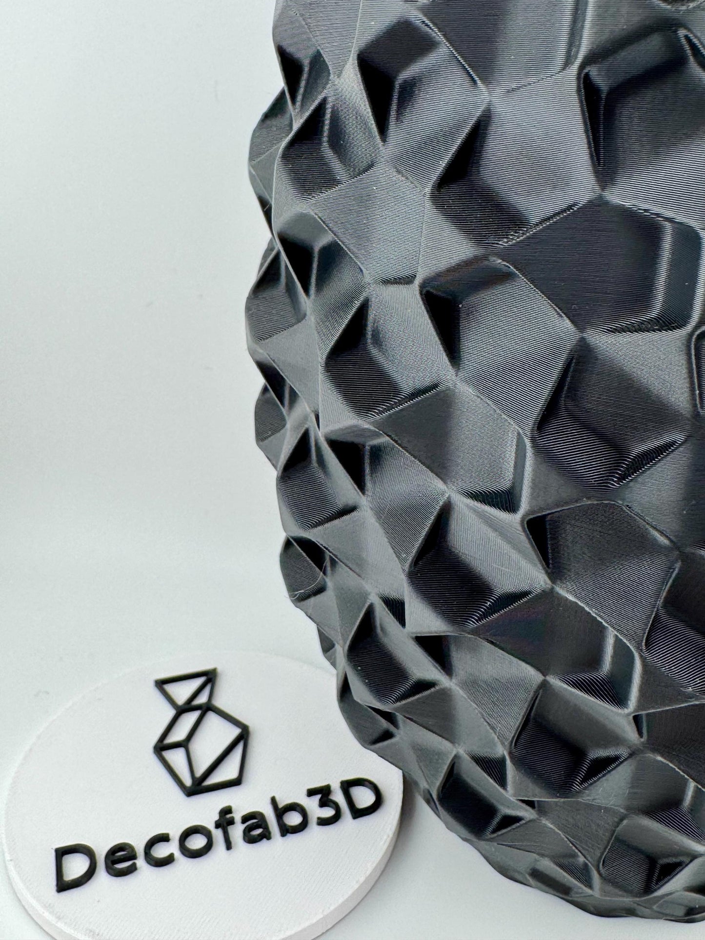 Vase Cobble – vase texturé étanche au design minéral