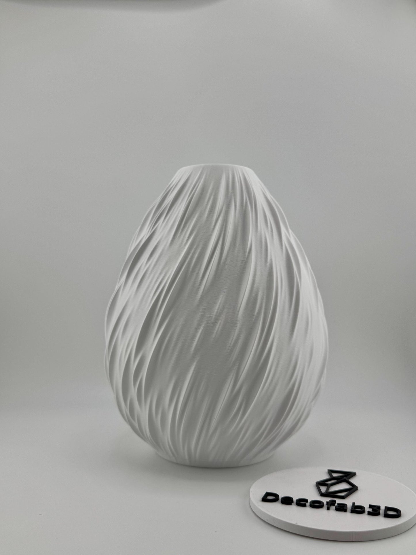 Vase Rain – vase torsadé étanche au design organique