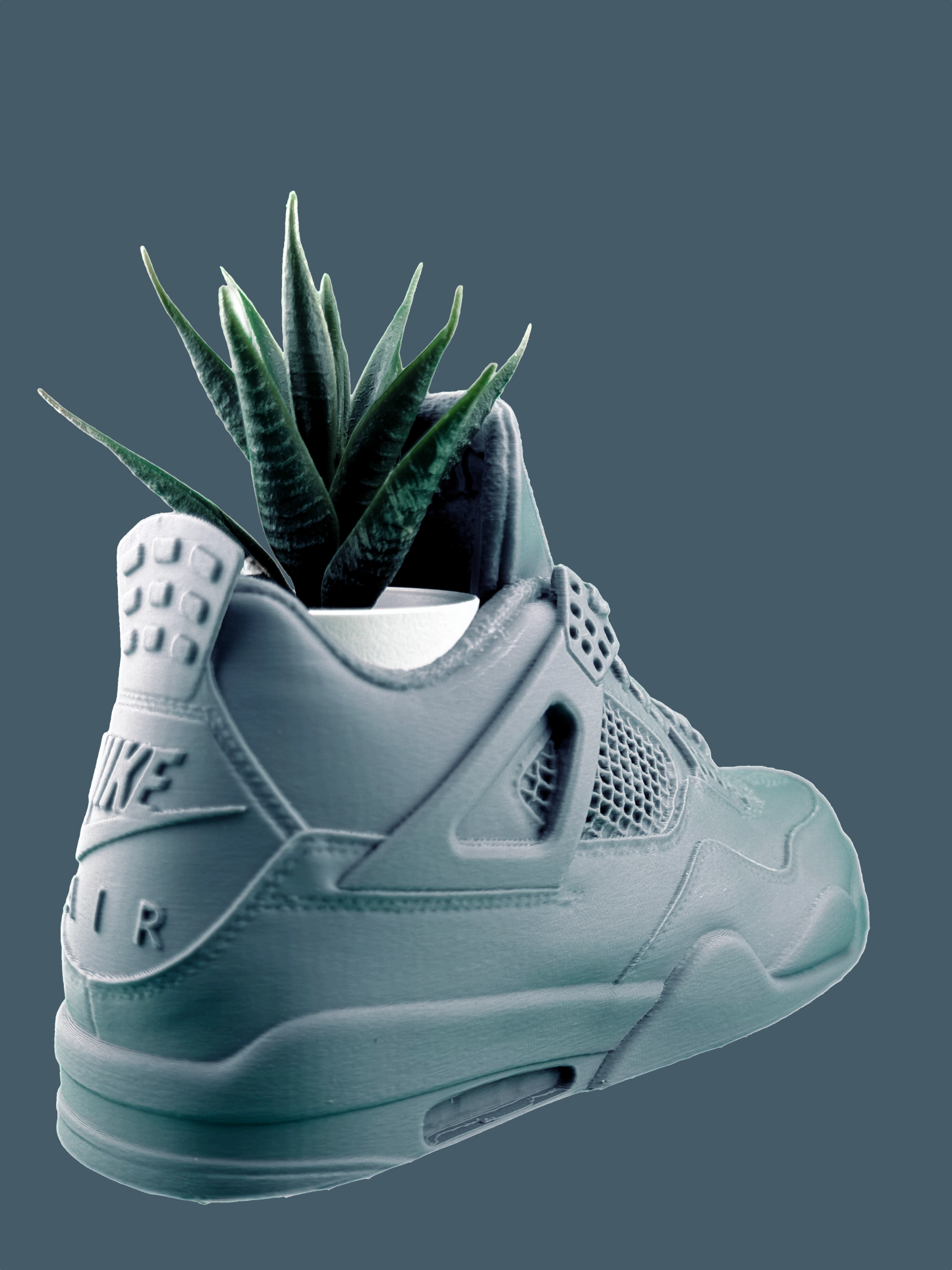 Sneaker Pot AJ4 - Collezione "Pure Mat" - Vaso di design