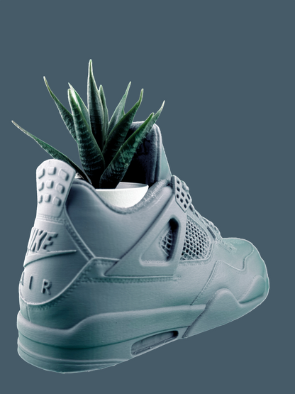 Sneaker Pot AJ4 - Collezione "Pure Mat" - Vaso di design