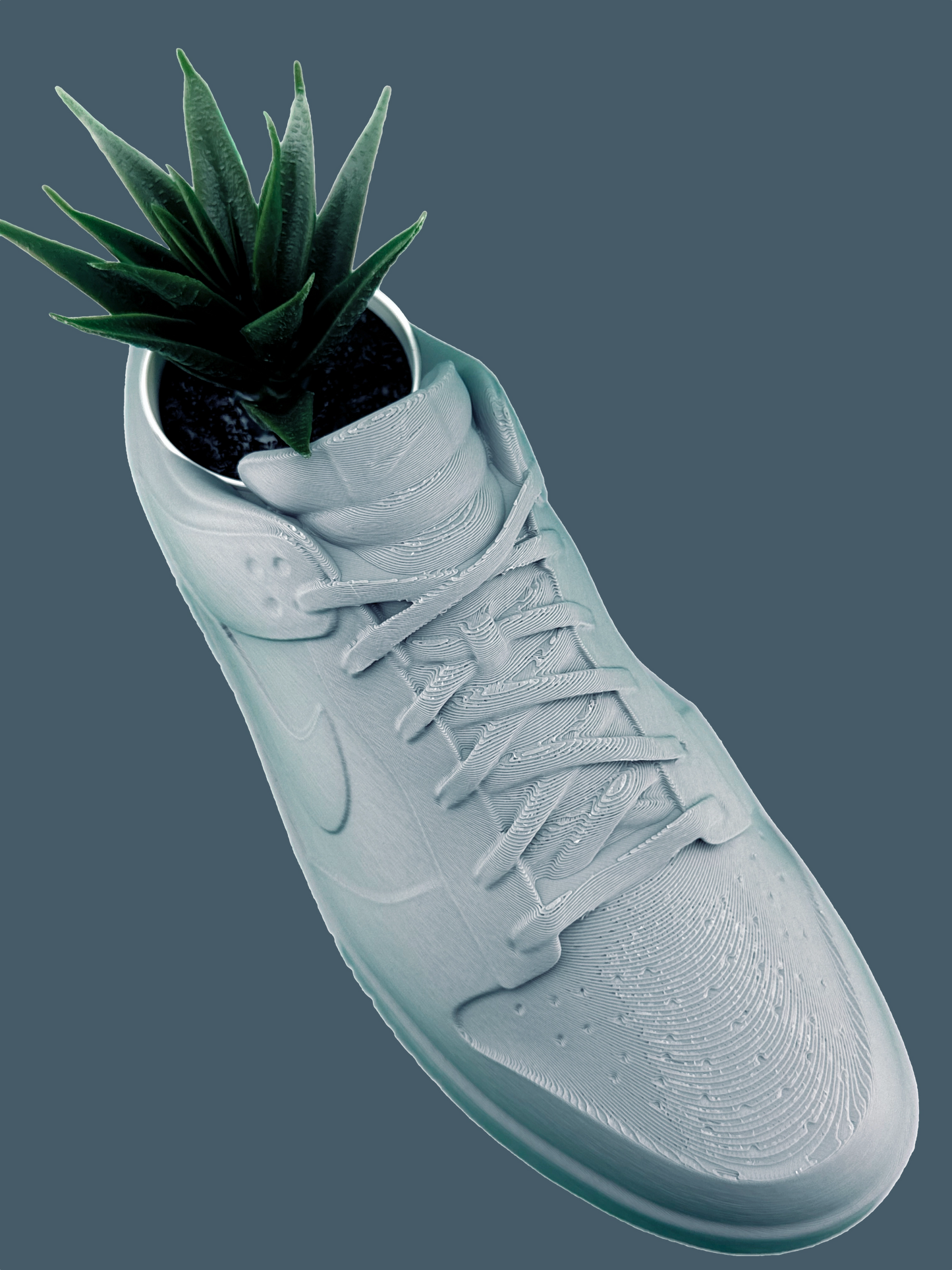 Sneaker Pot - Urban Skate Low "Pure Mat"