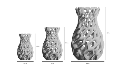 Vase fleurs séchées Chain