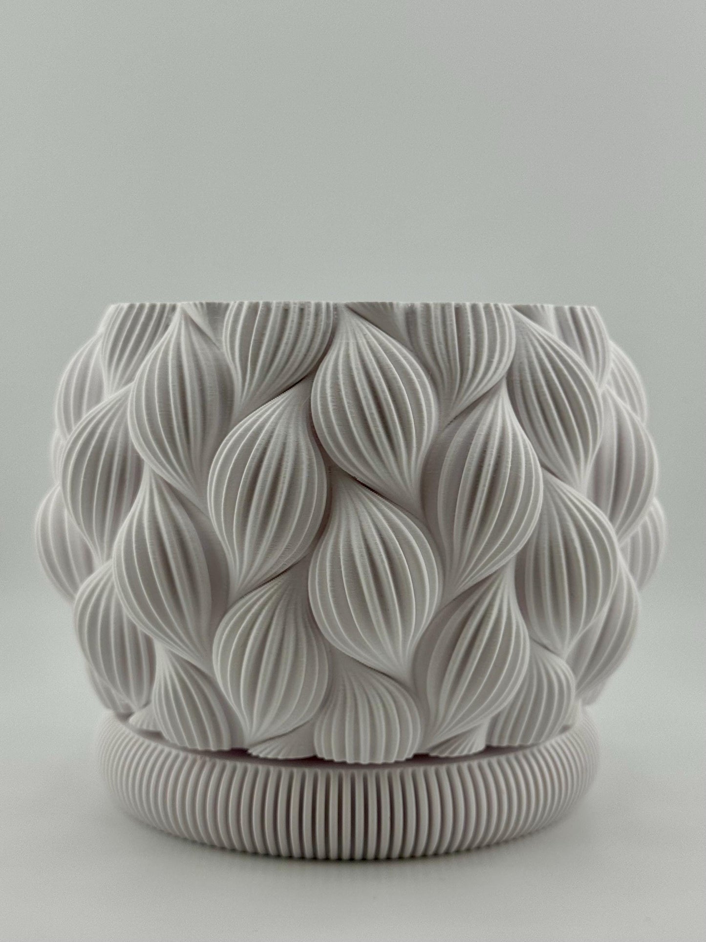 Pot Ripple – pot design avec sous-pot