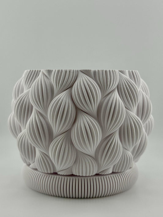 Pot Ripple – pot design avec sous-pot