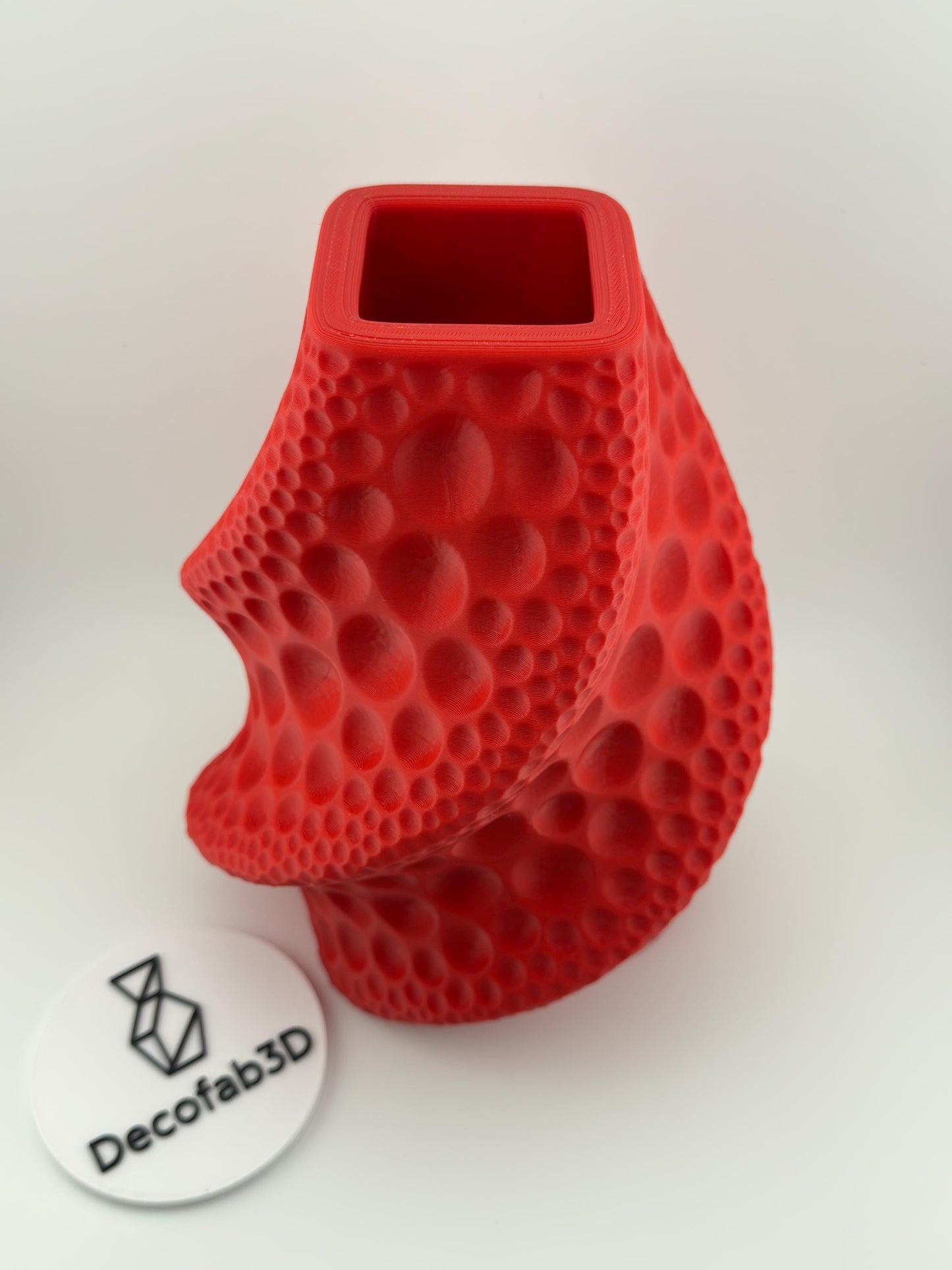 Vase Moon – vase texturé cratères lunaires étanche design