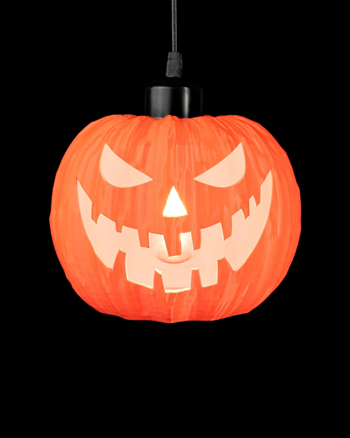 Suspension Jack-O’-Lantern – abat-jour citrouille Halloween