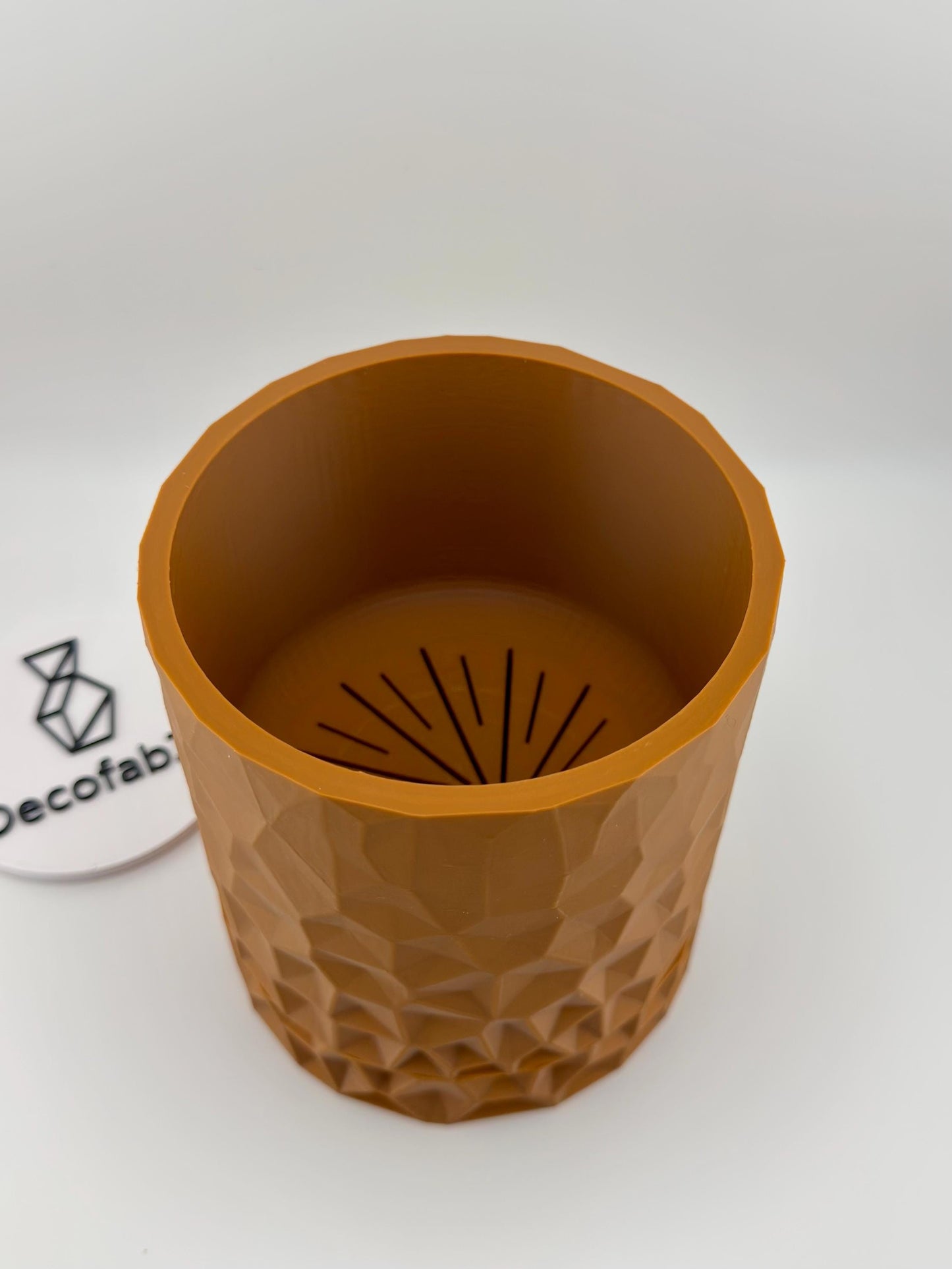 Pot Voronoi avec sous-pot vissé – Cache-pot design étanche