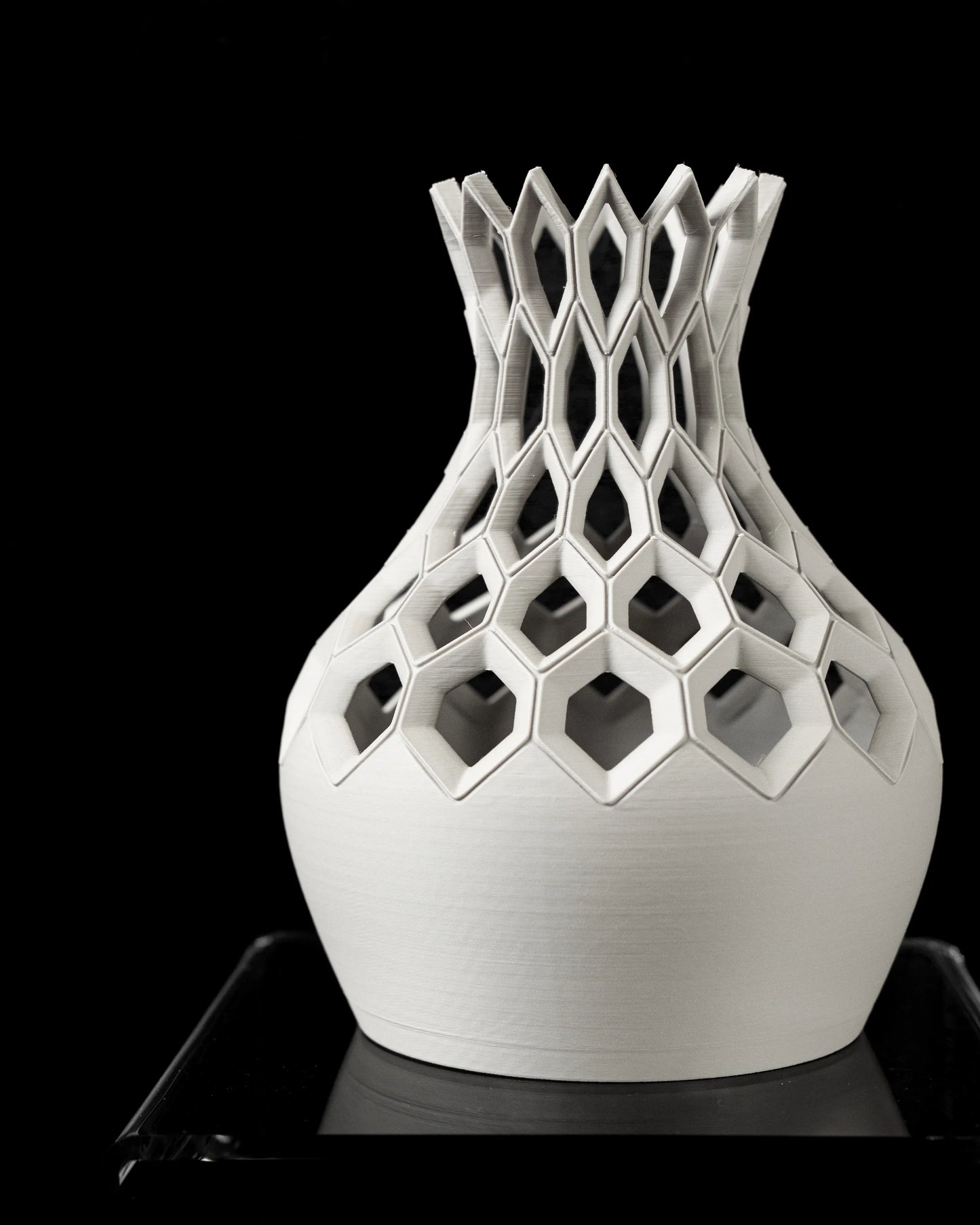 Vase Fleurs Séchées Hexa