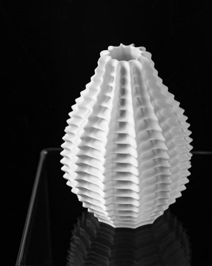 Vase Ribbed