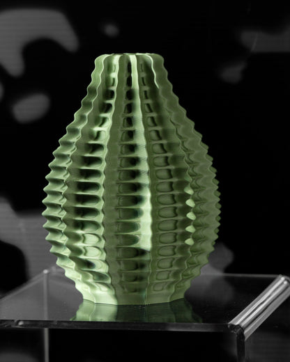 Vase Ribbed