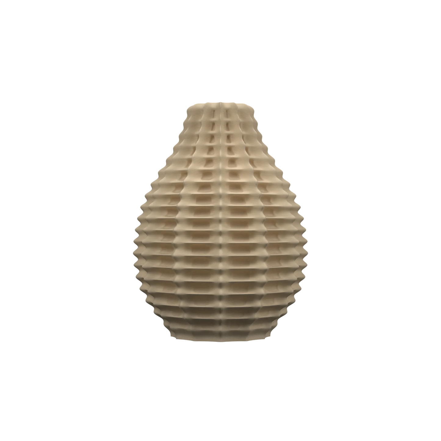 Vase Ribbed
