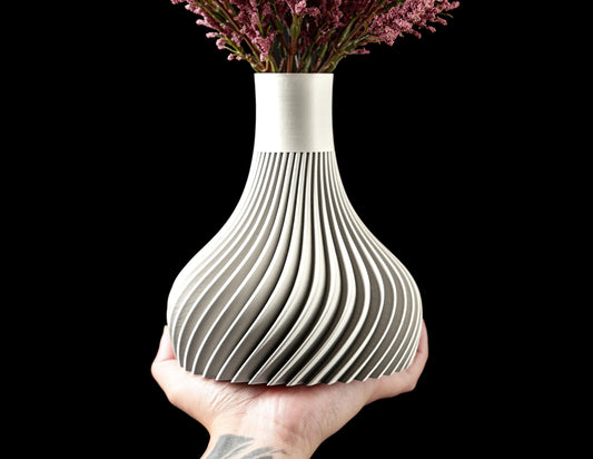 Vase Ridged