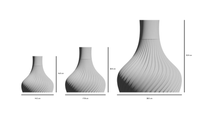 Vase Ridged