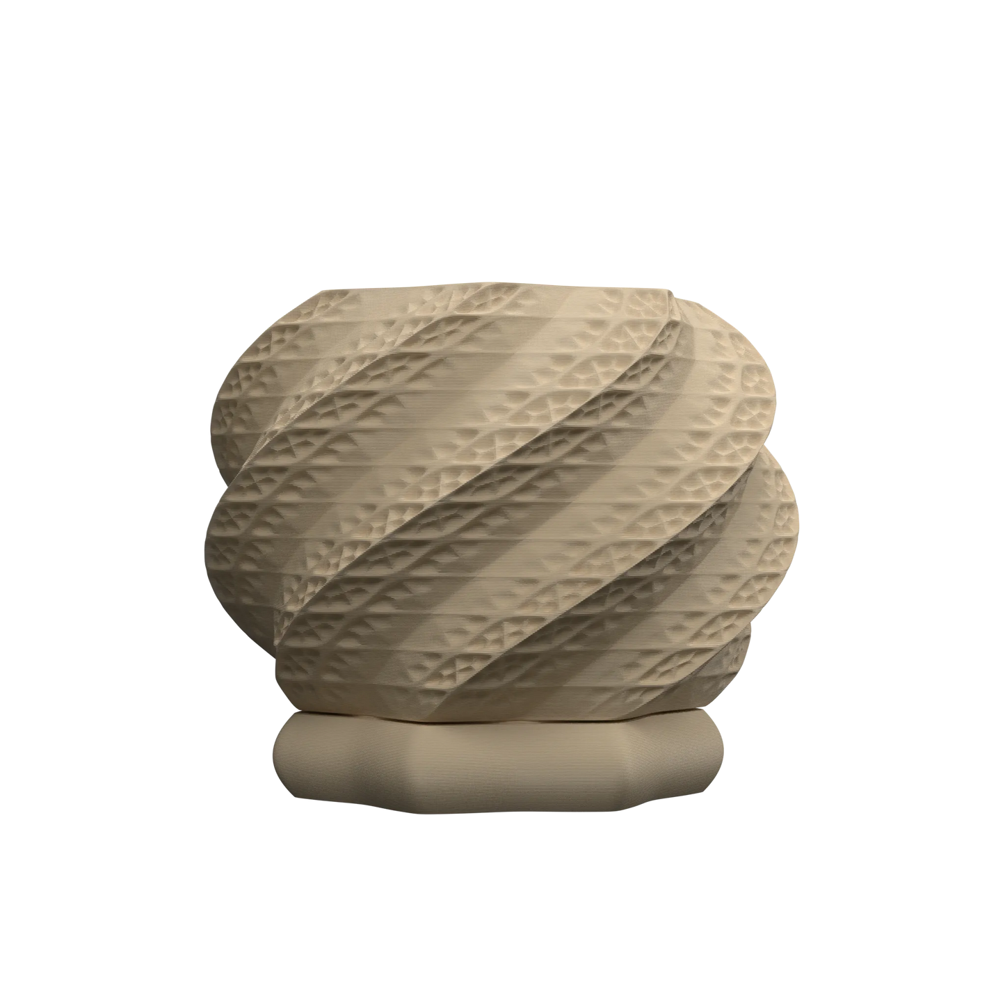 Vaso decorativo a conchiglia