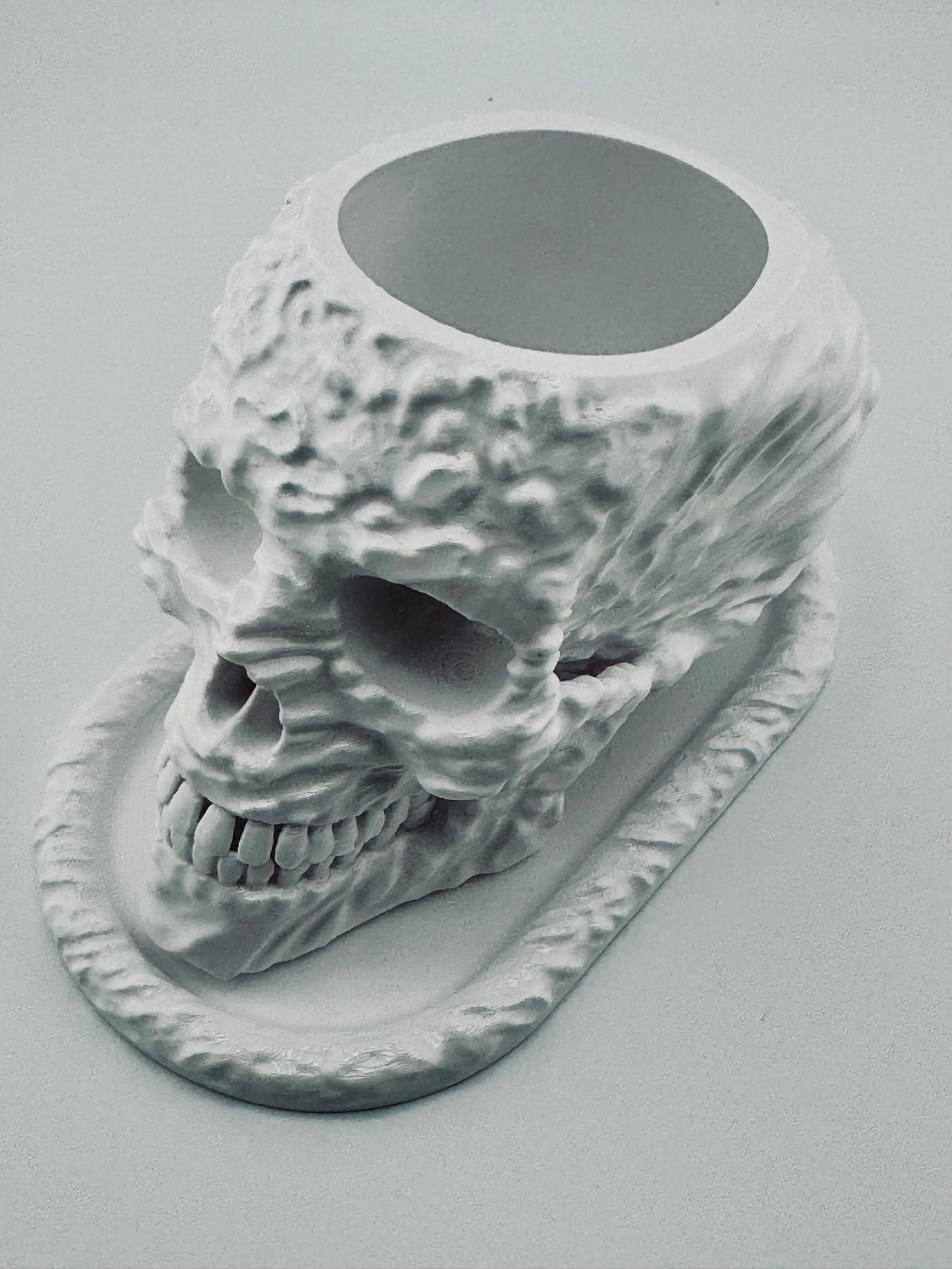 Skullplanter – pot tête de mort design avec sous-pot étanche
