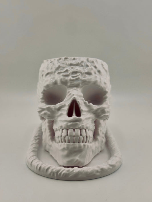 Skullplanter – pot tête de mort design avec sous-pot étanche