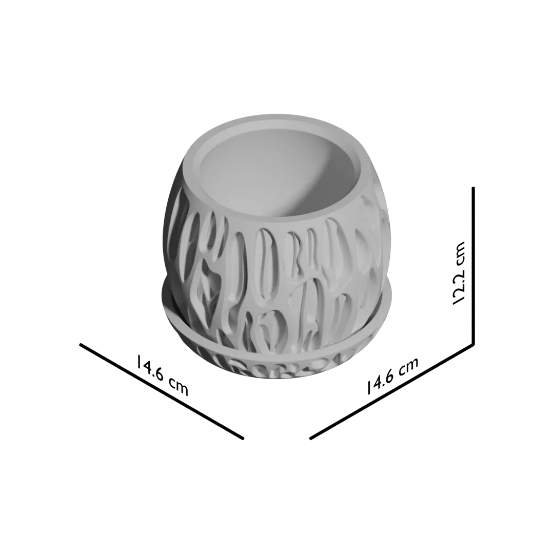 Pot décoratif Slime