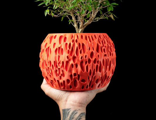 Vaso decorativo maculato 