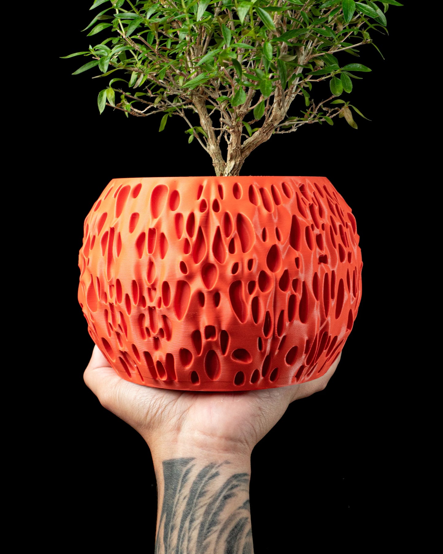 Vaso decorativo maculato 