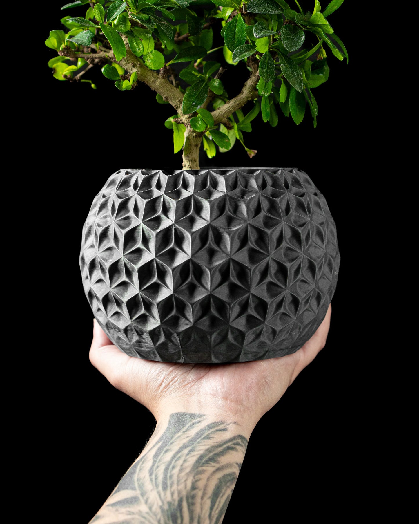 Pot décoratif Trihex