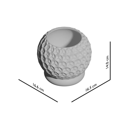 Pot décoratif Trihex