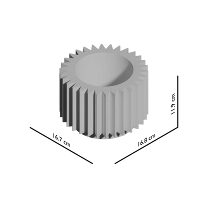 Vaso decorativo Tuno