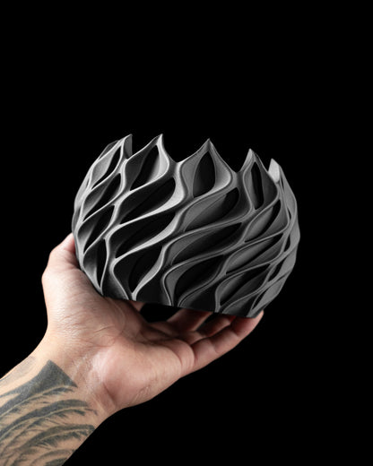 Vaso decorativo ritorto