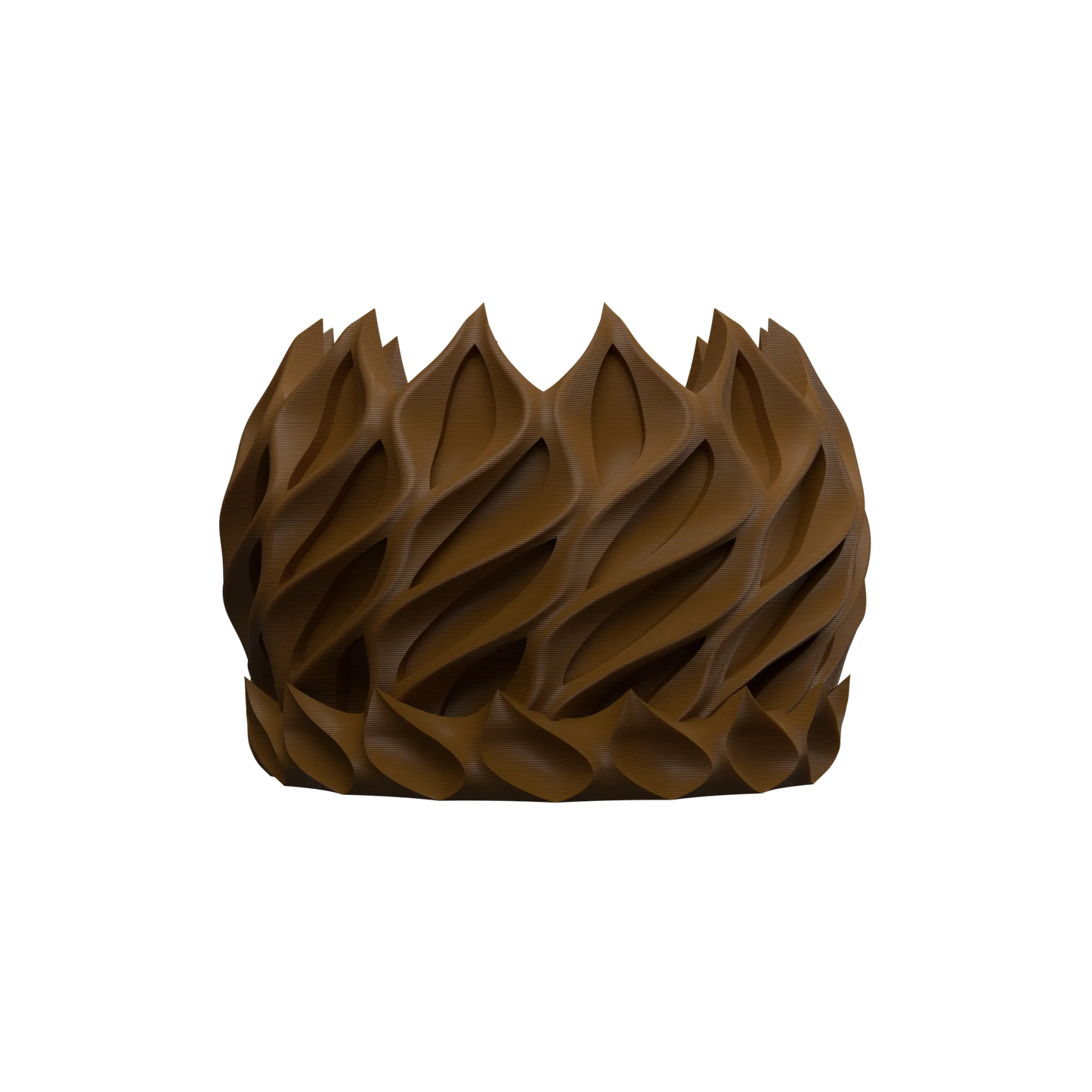 Vaso decorativo ritorto