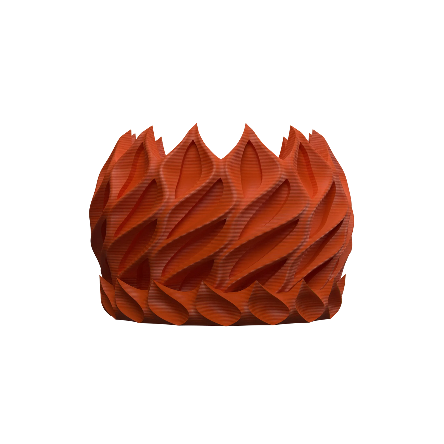 Vaso decorativo ritorto