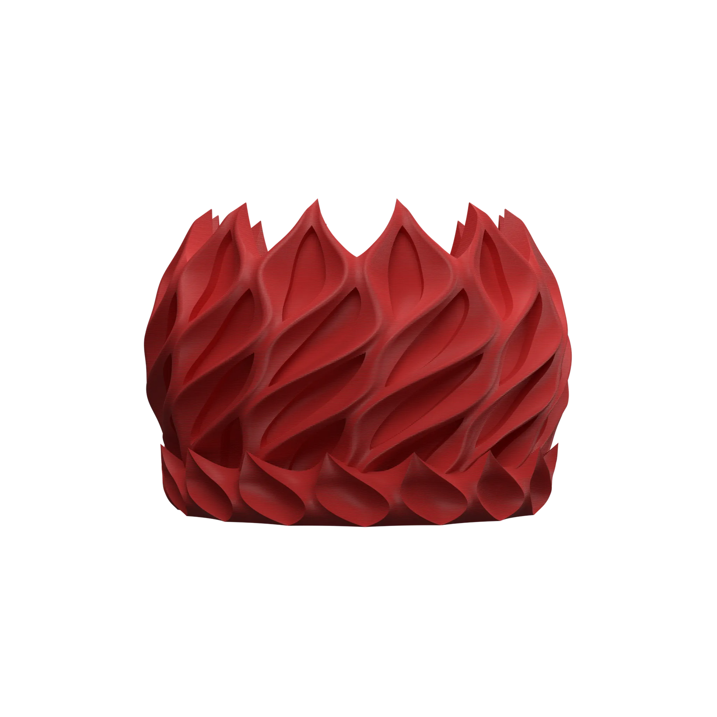 Vaso decorativo ritorto