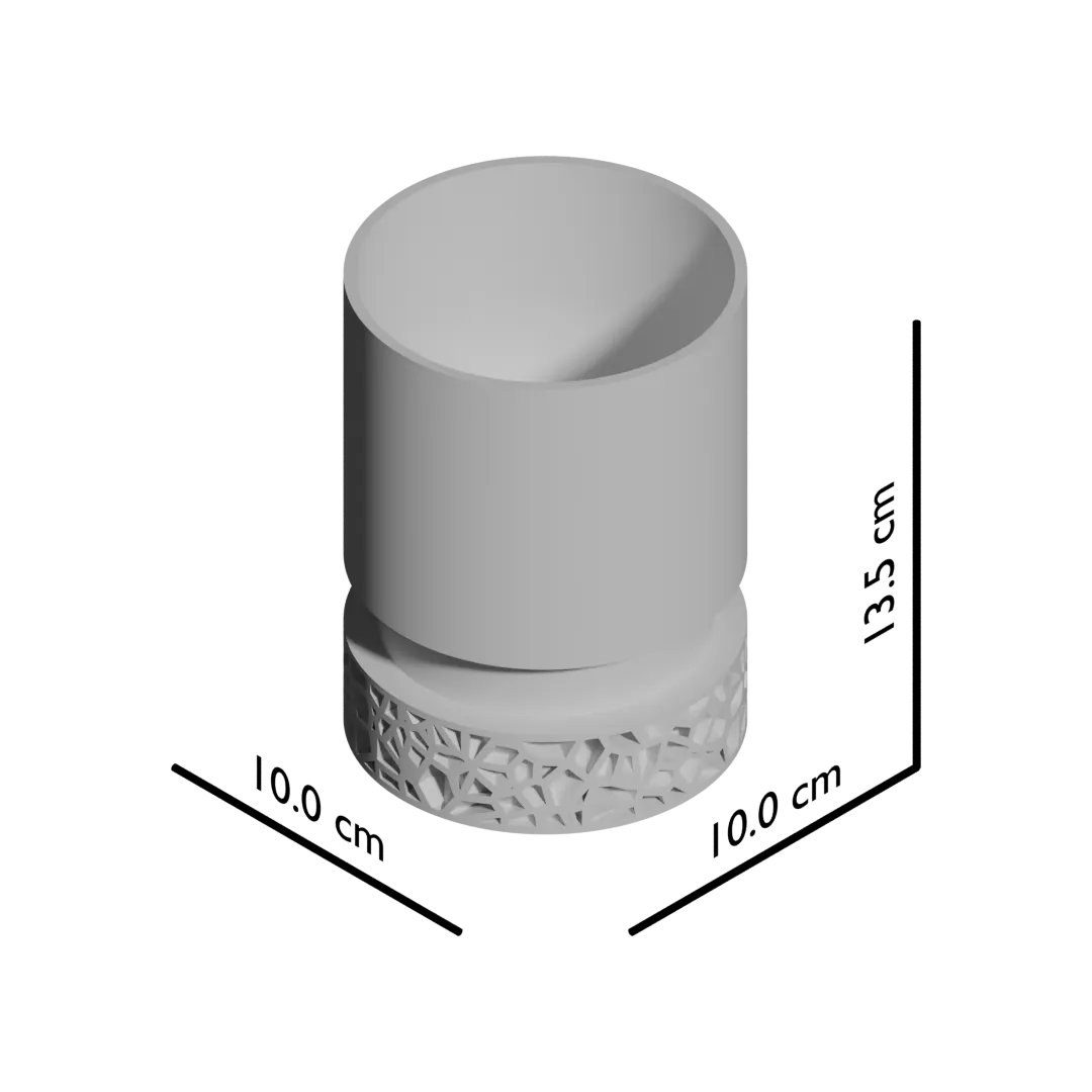 Vori_vaso decorativo rotondo