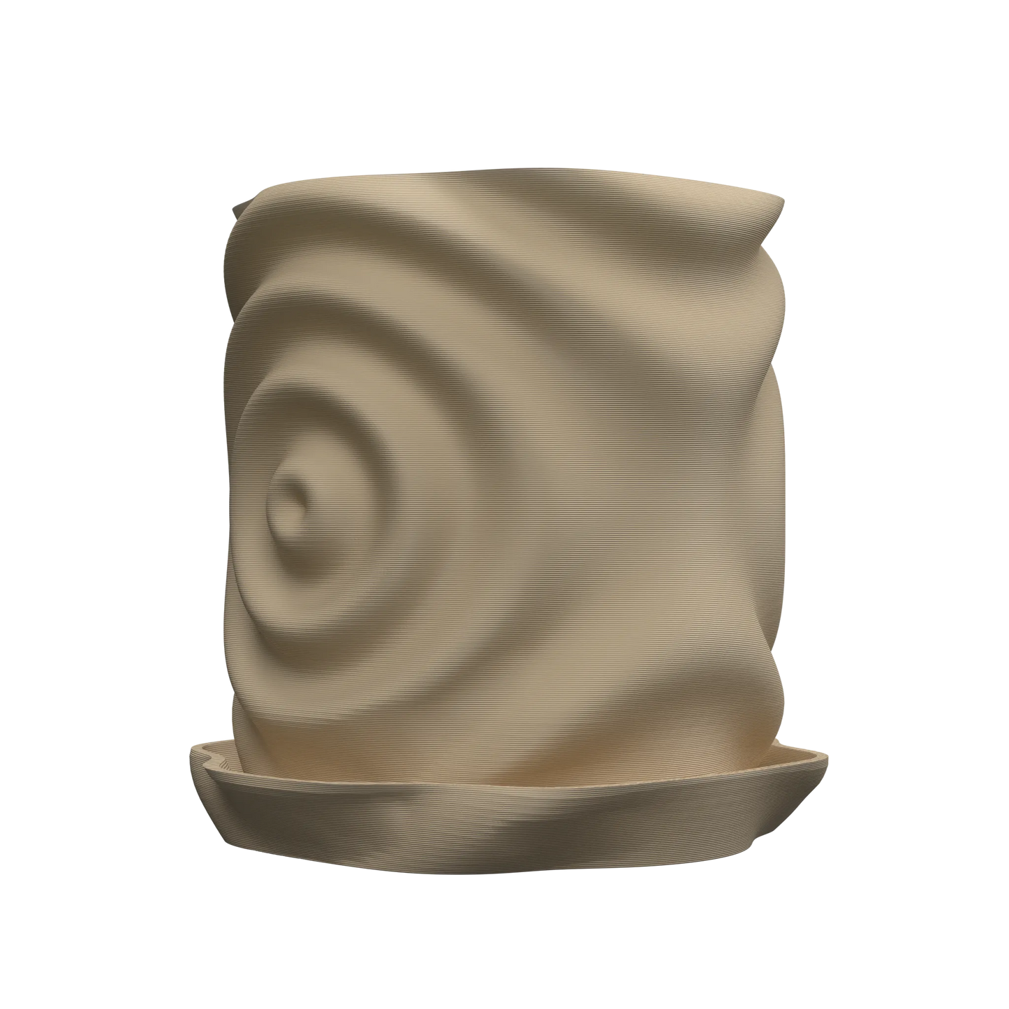 Vaso decorativo a forma di goccia d'acqua