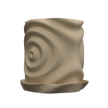 Vaso decorativo a forma di goccia d'acqua