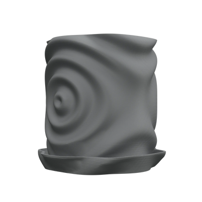 Vaso decorativo a forma di goccia d'acqua